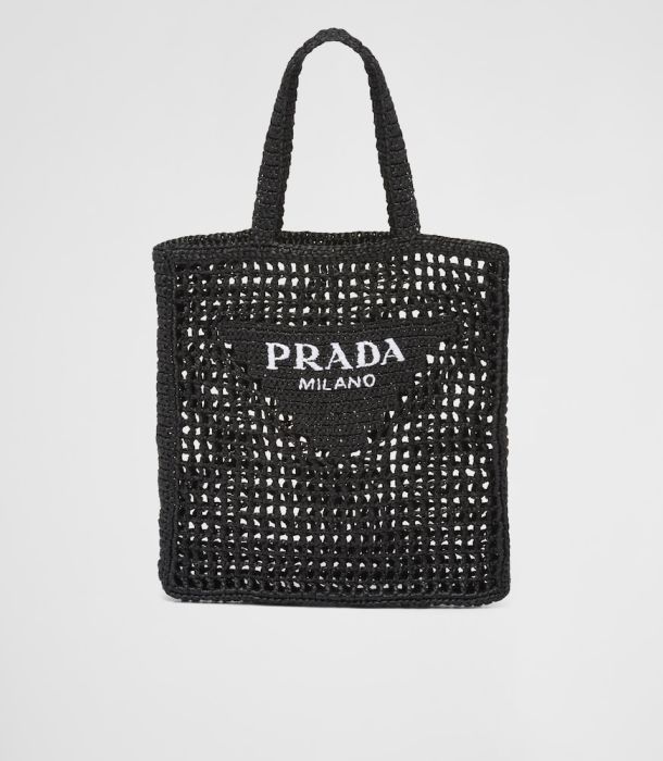 Prada Raffia tote bag