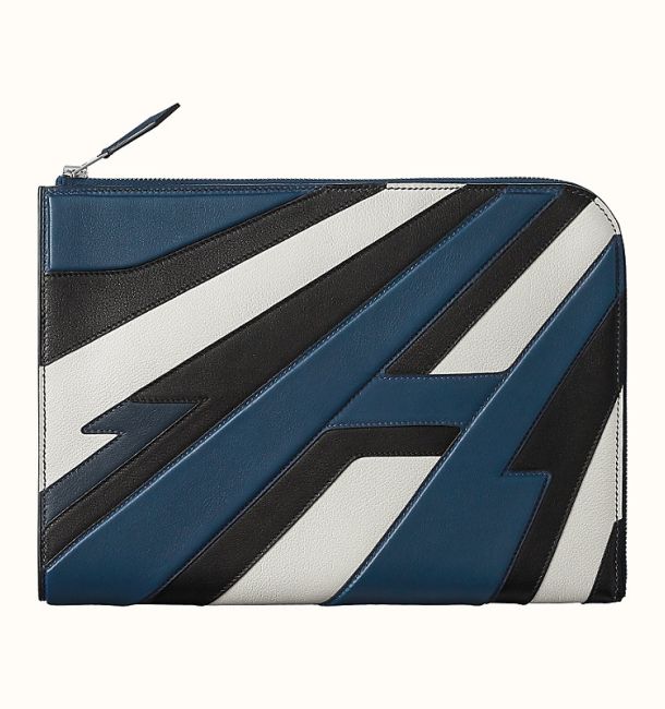 сумка Hermes Zip Tablet Racing pouch 