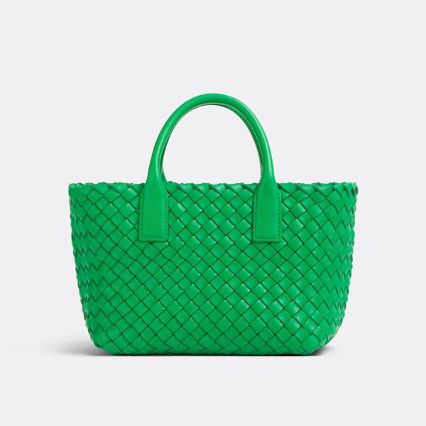 Bottega Veneta mini cabat PARAKEET