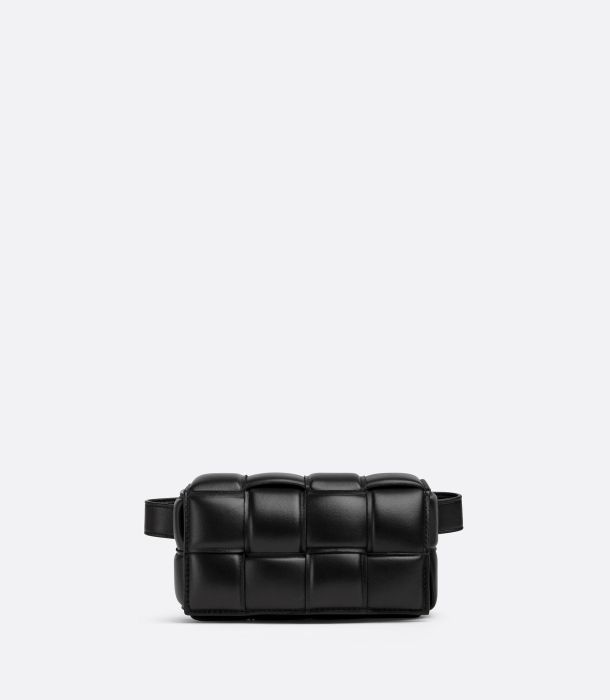 Bottega Veneta  padded cassette BLACK