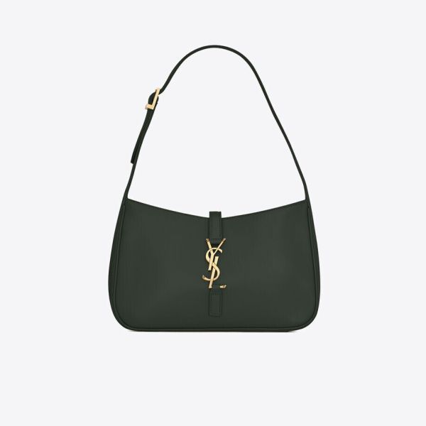 YSL le 5 à 7 hobo bag in smooth leather