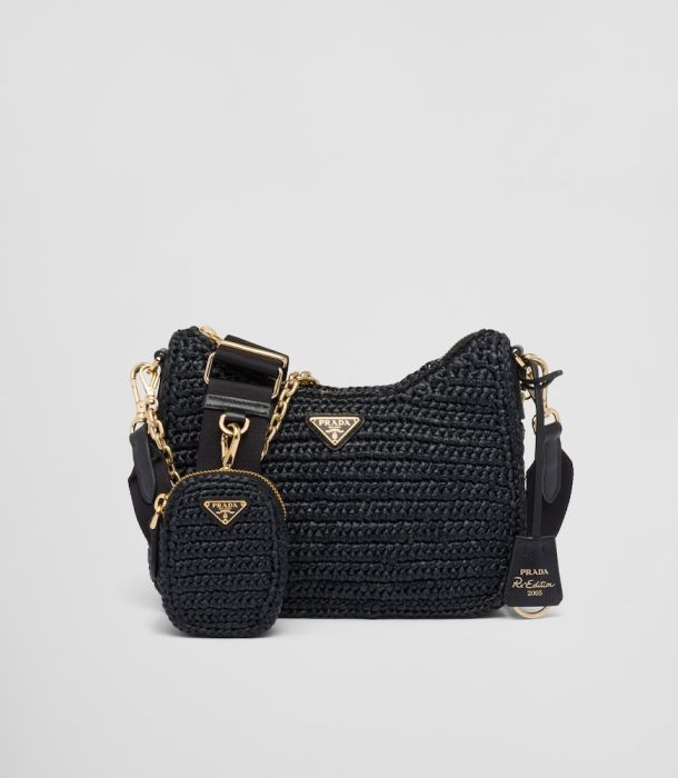 Prada Re-Edition 2005 raffia bag