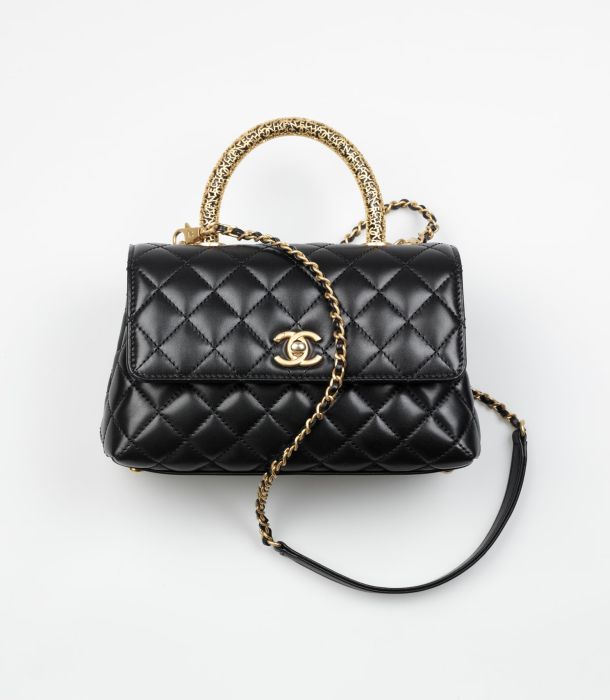 Chanel Flap Bag With Top Handle